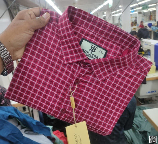 কটন শার্ট/Cotton full Sleeve Check Shirt for Men’s।